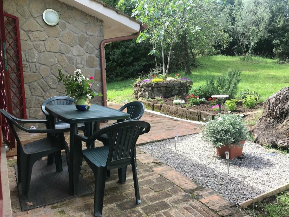 Il Giardino Secreto Lejlighed Manziana Eksteriør billede